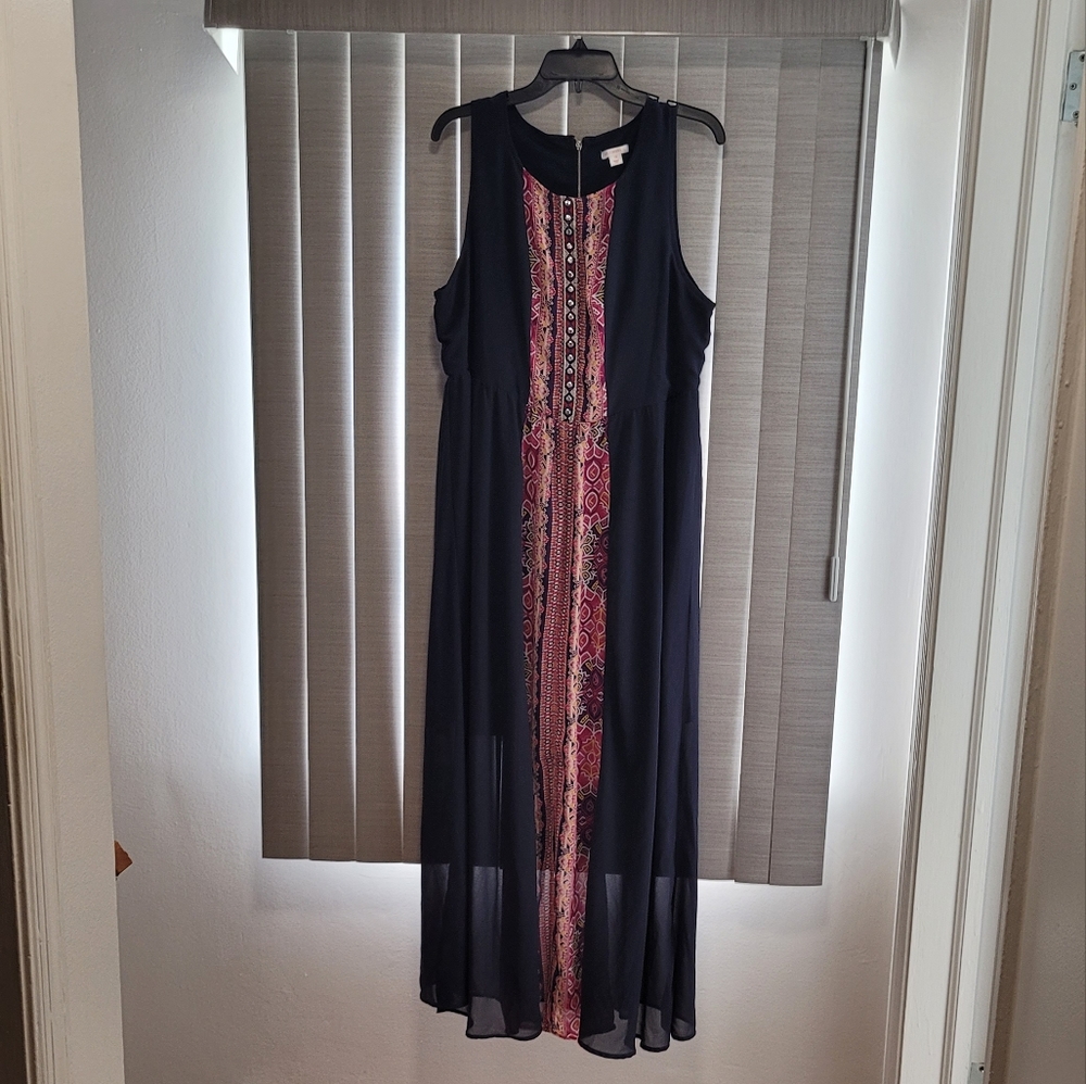 NWOT / XHILARATION LADIES Maxi Dress